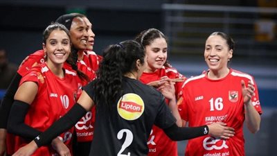 سيدات طائرة الأهلي يهزمن سبورتنج في المباراة الأولى بدوري المرتبط