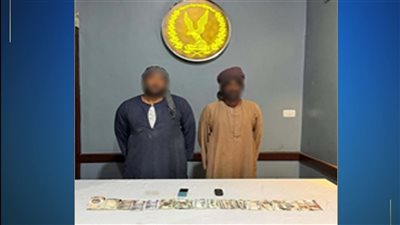 ضبط عاملان بمحيط أبو تشت بقنا بحوزتهما مبالغ مالية لتوزيعها على الناخبين