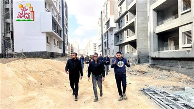 رئيس جهاز حدائق العاصمة في جولة بمواقع الإسكان المتوسط للوقوف على نسب الإنجاز