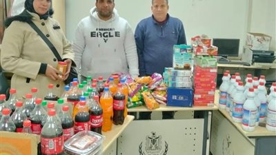 ضبط 941 عبوة غذائية منتهية الصلاحية داخل محلات تجارية بالبحيرة