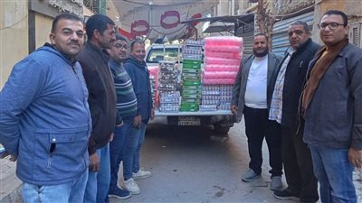 ضبط 1164 قطعة حلوى منتهية الصلاحية قبل بيعها بالفيوم 
