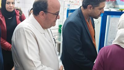 وكيل الطب العلاجي بالدقهلية يترأس مرورًا ميدانيًا على مستشفى أتميدة المركزي