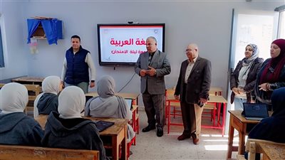 “قبيصى” يتابع مدرسة الفيوم الثانوية للبنات ويشيد بانضباط وانتظام العملية التعليمية