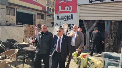 محافظ الدقهلية يتفقد السوق الحضاري بالسنبلاوين