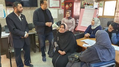 جولة  تفقدية لوكيل تعليم الغربية بمدارس قطور للاطمئنان علي سير الدراسة