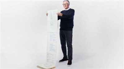 بيل جيتس يكشف أول سطر برمجي لمايكروسوفت بعد 50 عامًا