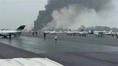 تصادم طائرتين على أرض مطار رالي دورهام الدولي في نورث كارولينا بأمريكا