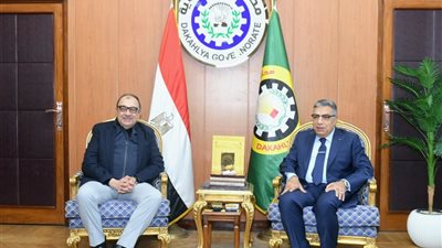 محافظ الدقهلية يبحث تعزيز التعاون مع وزير قطاع الأعمال العام