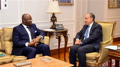وزير الخارجية يستقبل رئيس البنك الإفريقي للتصدير والاستيراد