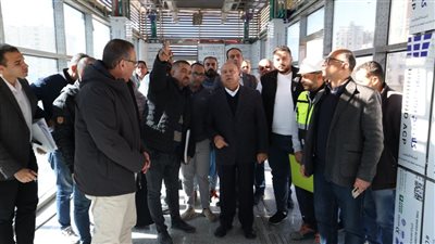 وزير النقل يتابع التقدم في معدلات تنفيذ المرحلة الثانية من مشروع الأتوبيس الترددي BRT 