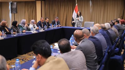 وزيرة التضامن تلتقي مديري المديريات بالمحافظات