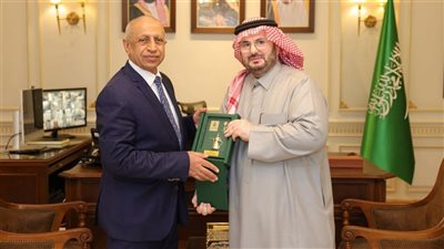 القنصل السعودي لرئيس الأكاديمية البحرية: الإسكندرية لها مكانة خاصة في قلوب السعوديين