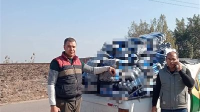 ضبط 798 عبوة مشروبات غازية منتهية الصلاحية  بالبحيرة
