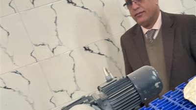 محافظ الدقهلية يعلن بدء التشغيل التجريبي مخبز  سوق الجملة