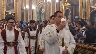 أجواء الروح الوطنية تسود احتفال الكنيسة المصرية بعيد الميلاد في أثينا