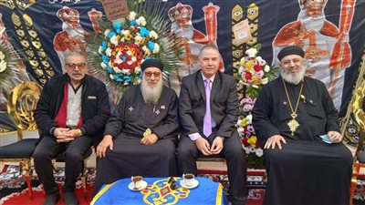 رئيس جامعة سمنود  يزور كنيسة العذراء لتهنئة الإخوة الأقباط بعيد الميلاد المجيد