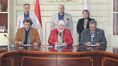 بروتوكول تعاون ثلاثي لتوفير خدمات التأمين الصحي لطلاب مدارس التعليم المجتمعي