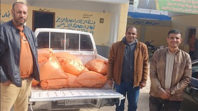 ضبط أسمدة زراعية محظور تداولها خارج الجمعيات بالفيوم 