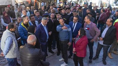 إجراءات مرورية عاجلة بسيدي جابر وإزالة الجزيرة الوسطى أمام المحطة لتحسين انسياب الحركة