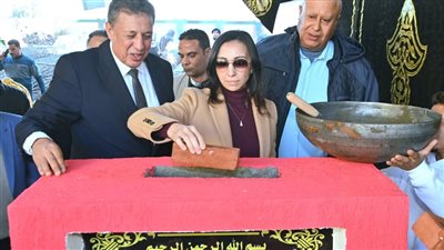  محافظ البحيرة تضع حجر الأساس للمدرسة المصرية اليابانية بدمنهور