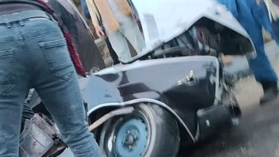 فاجعة كوبري أسيوط.. تصادم بين نقل وتاكسي ينهي حياة شاب ويصيب آخر