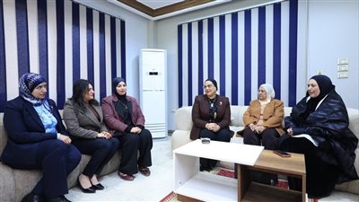 رئيسة القومي للمرأة تشارك قاضيات مصر زيارة مستشفى الباقيات الصالحات