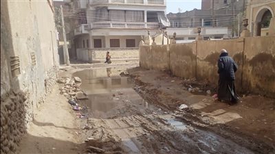 سقارة تغرق فى المياة الجوفية