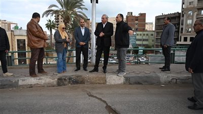 محافظ الغربية يتفقد كوبري المعرض ميدانيًا ويبحث شكوي المواطنين