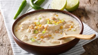 طريقة تحضير شوربة الكريمة بالذرة والدجاج
