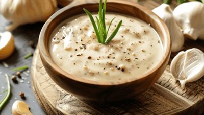 شوربة البطاطس بالثوم والكريمة لشتاء دافئ