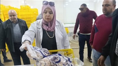 ضبط 50 كيلو لحوم دواجن غير صالحة للاستهلاك بالفيوم