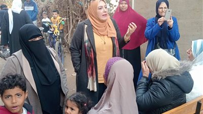 الكشف بالمجان على 418 مواطنًا بقرية كفر بتبس خلال قافلة طبية لجامعة المنوفية