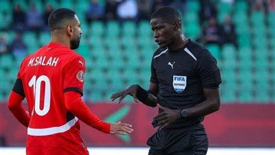 من مباراة مصر وبنين في ثمن نهائي البطولة