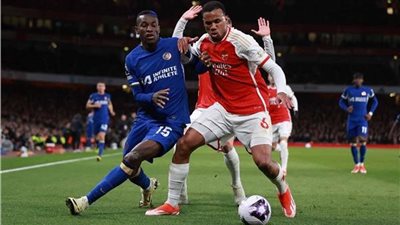 مباراة قوية بين تشيلسي وآرسنال في ذهاب نصف نهائي كأس كاراباو