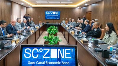 وفد من هونج كونج يبحث سبل الاستثمارات بمنطقة قناة السويس 