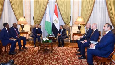 مصر وجيبوتي تؤكدان تنسيق المواقف ودعم استقرار القرن الأفريقي وأمن البحر الأحمر