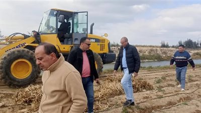 إزالة 6 حالات تعدٍ على حرم هندسة الري بمساحة  5,530 مترًا مربعًا بالبحيرة