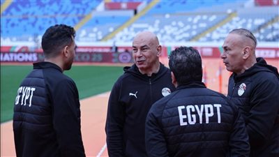 جهاز منتخب مصر يتفقد ستاد مركب محمد الخامس