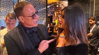 ثنائي غير متوقع.. زينة وفان دام يتألقان في حفل JoyAwards