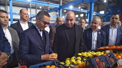 وزير الاستثمار والتجارة الخارجية يتفقد عدد من المصانع بالمنطقة الاستثمارية ببنها