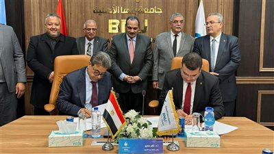 توقيع مذكرة تفاهم بين النقابة العامة للأطباء البيطريين وجامعة بنها الأهلية