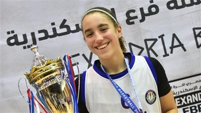 لاعبات سموحة لمنتخب مصر للسلة تحت ١٨ سنة 