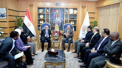 جامعة المنصورة تستقبل وفد تنزاني والجمعية المصرية الأفريقية للقلب