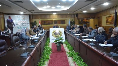محافظ الغربية يناقش الترتيبات النهائية  لقانون تنظيم التصرف في أملاك الدولة