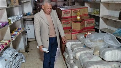 ضبط تاجر تمويني تصرف في 1400 كيس ملح مدعم بالسوق السوداء بالبحيرة