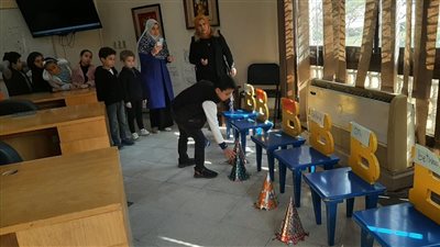ورش تفاعلية لتنمية المهارات اللغوية للأطفال بمكتبة مصر العامة بدمنهور 
