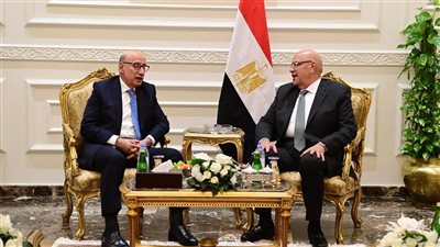 المستشار هشام بدوي يستقبل رئيس مجلس القضاء الأعلى للتهنئة بتوليه منصب رئاسة مجلس النواب