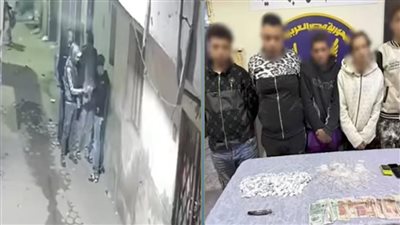 أمن القليوبية يضبط 5 أشخاص بتهمة ترويج المواد المخدرة بشبرا الخيمة 