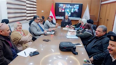 استمرار متابعة  امتحانات الشهادة الإعدادية بالفيوم من غرفة العمليات الرئيسية 