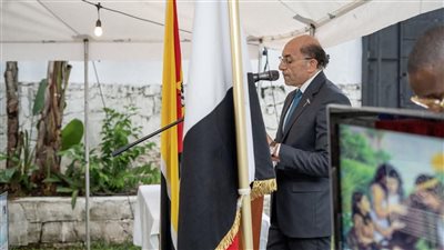 لقاء سفير مصر في مابوتو مع الجالية المصرية في موزمبيق